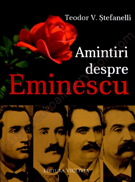 Amintiri despre Eminescu - Coperta față - CrysSoft Euroalia