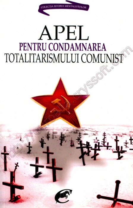 Apel pentru condamnarea totalitarismului comunist - Coperta față - CrysSoft Euroalia