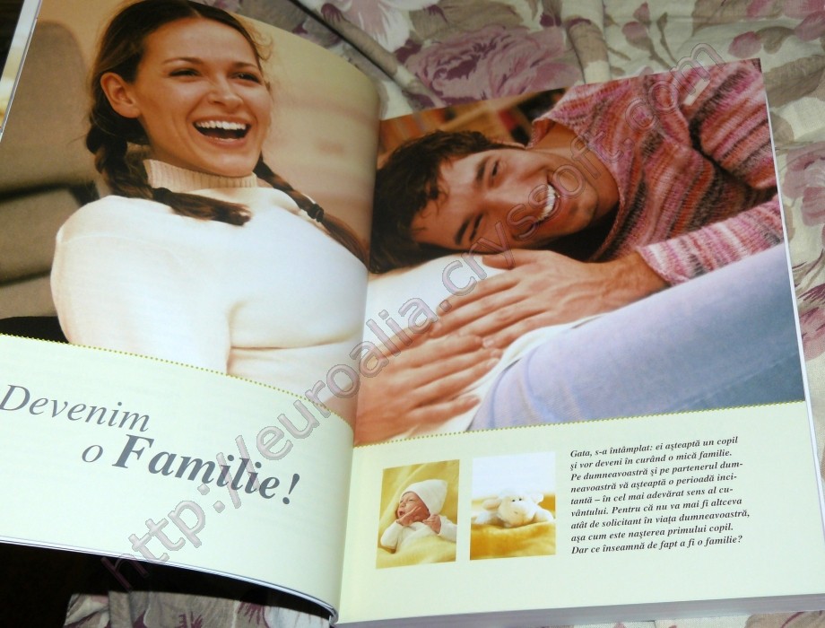 Cartea bebelușului - Imagine din carte (Devenim o familie) - CrysSoft Euroalia