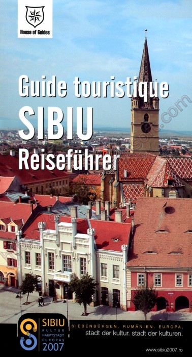 Sibiu Guide touristique/ Reiseführer - Coperta față - CrysSoft Euroalia