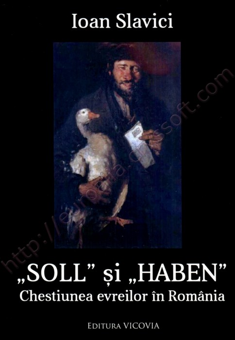 "Soll" și "Haben" - Chestiunea evreilor în România - Coperta față - CrysSoft Euroalia
