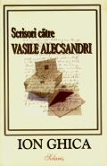 Coperta cărții Scrisori către Vasile Alecsandri