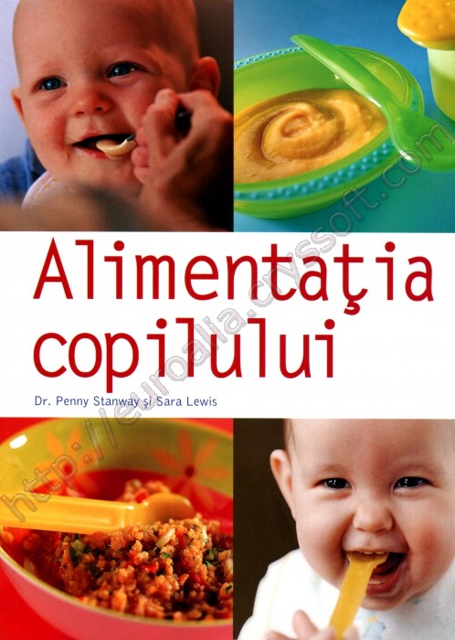 Alimentația copilului - Coperta față - CrysSoft Euroalia