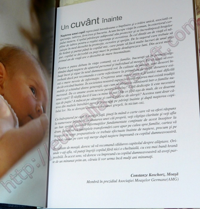 Cartea bebelușului - Un cuvânt înainte - CrysSoft Euroalia