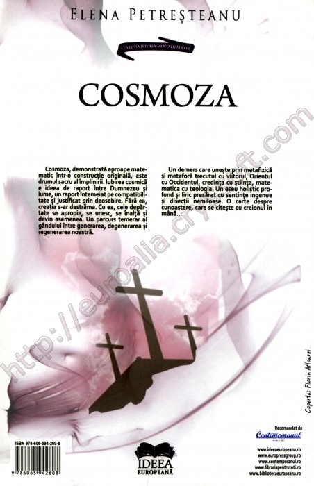 Cosmoza, iubirea cosmică - Coperta spate - CrysSoft Euroalia