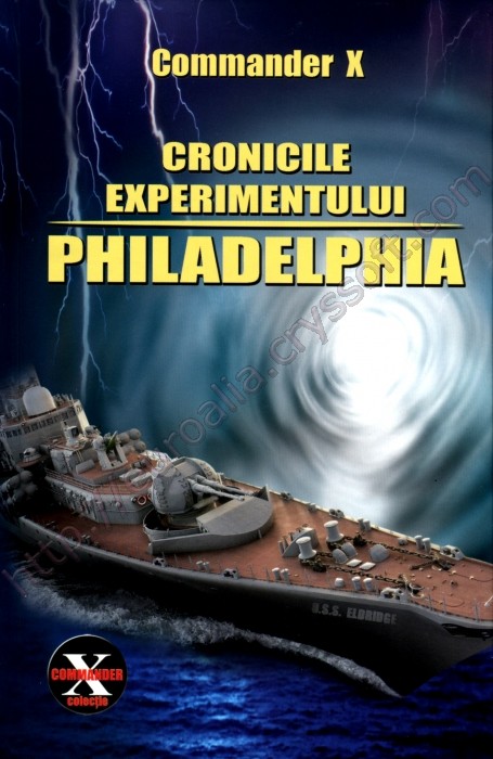 Cronicile experimentului Philadelphia - Coperta față - CrysSoft Euroalia