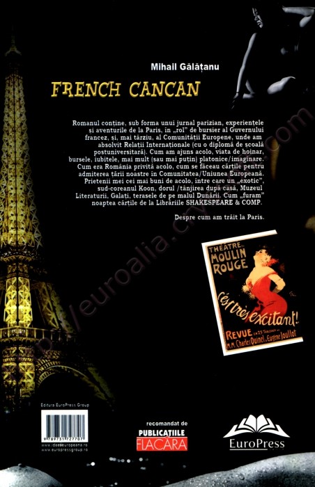 French cancan - Coperta spate - CrysSoft Euroalia