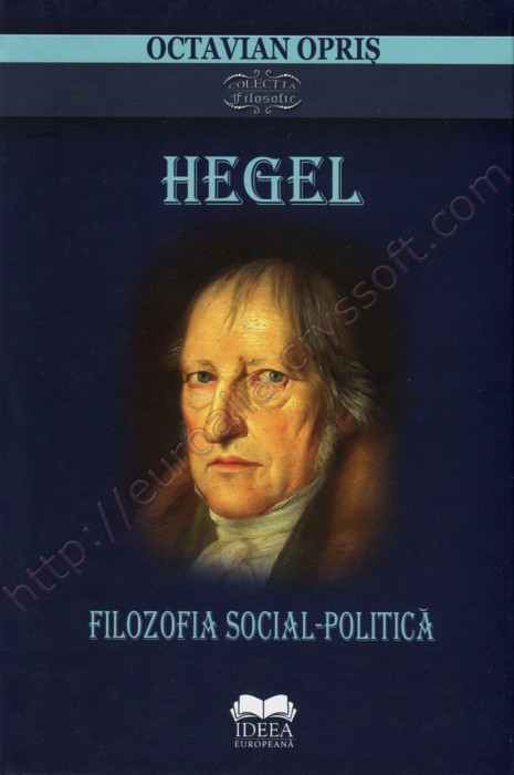 Hegel: filozofia social-politică - Coperta față - CrysSoft Euroalia