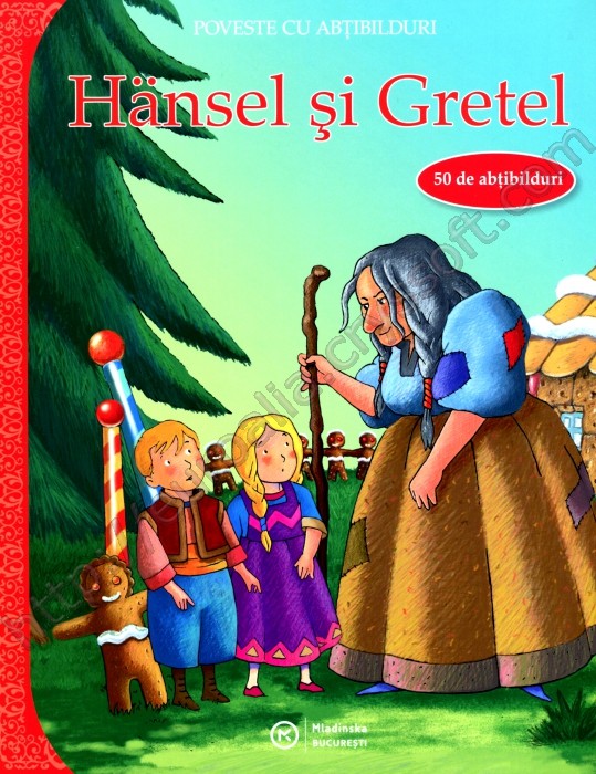 Hänsel și Gretel - Coperta față - CrysSoft Euroalia