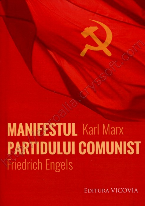Manifestul Partidului Comunist - Coperta față - CrysSoft Euroalia