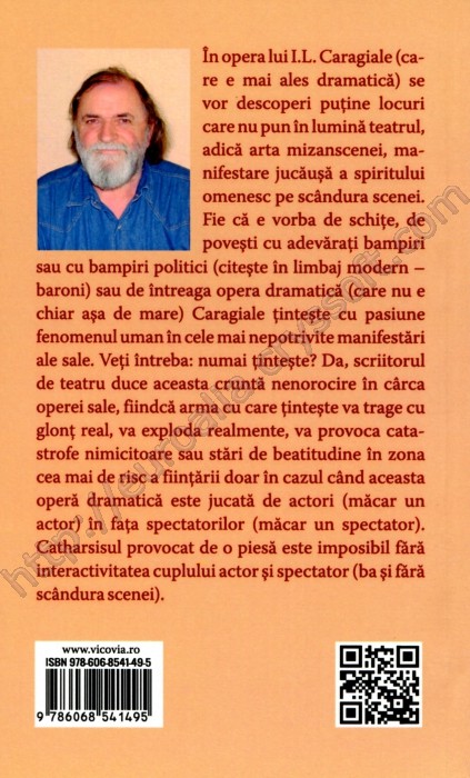 Purificarea Istoriei din oglinda scenei: o mizanscenă de la 2002 în opera lui Ion Luca Caragiale - Coperta spate - CrysSoft Euroalia