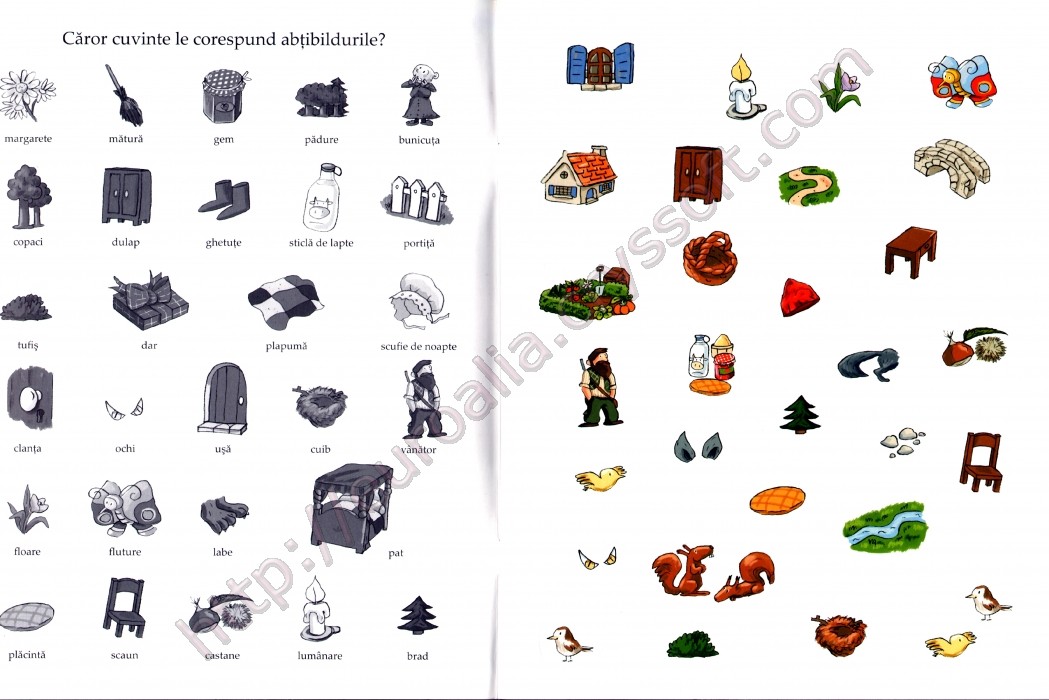 Scufița Roșie - Prima pagină cu abțibilduri - CrysSoft Euroalia