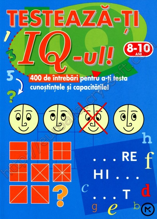 Testează-ți IQ-ul! - Coperta față - CrysSoft Euroalia